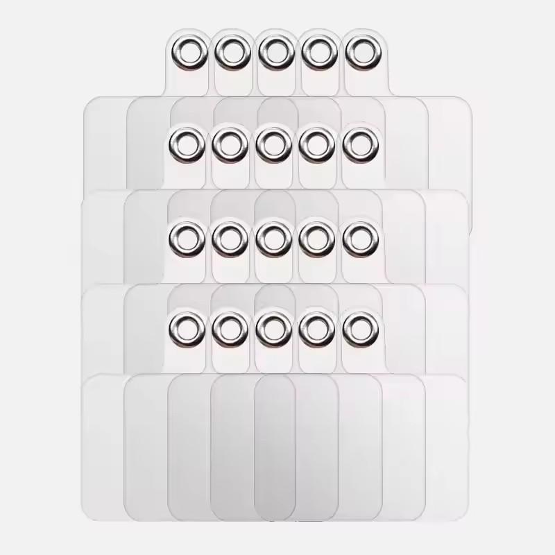 Transparent Matte Flexible Phone Lanyard Card Mobile Phone Universal Tether Tabs Hole Hanging Strap Patches Cord Clips Gasket