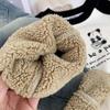Children's Fleece-lined Jeans Boys Girls Plush Velvet Denim Pants New Kids Winter Thickened Warm Trousers Infant Clothing