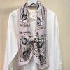 Silk Double Crepe Pony Mulberry Silk Scarf Women'S Spring Summer Versatile Long Scarf Scarf Decorative Streamer