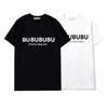 Summer Fashion Heavyweight Retro Men's English Letters 100% Cotton Printed Round Neck High-quality Casual Fitness Street T-shirt