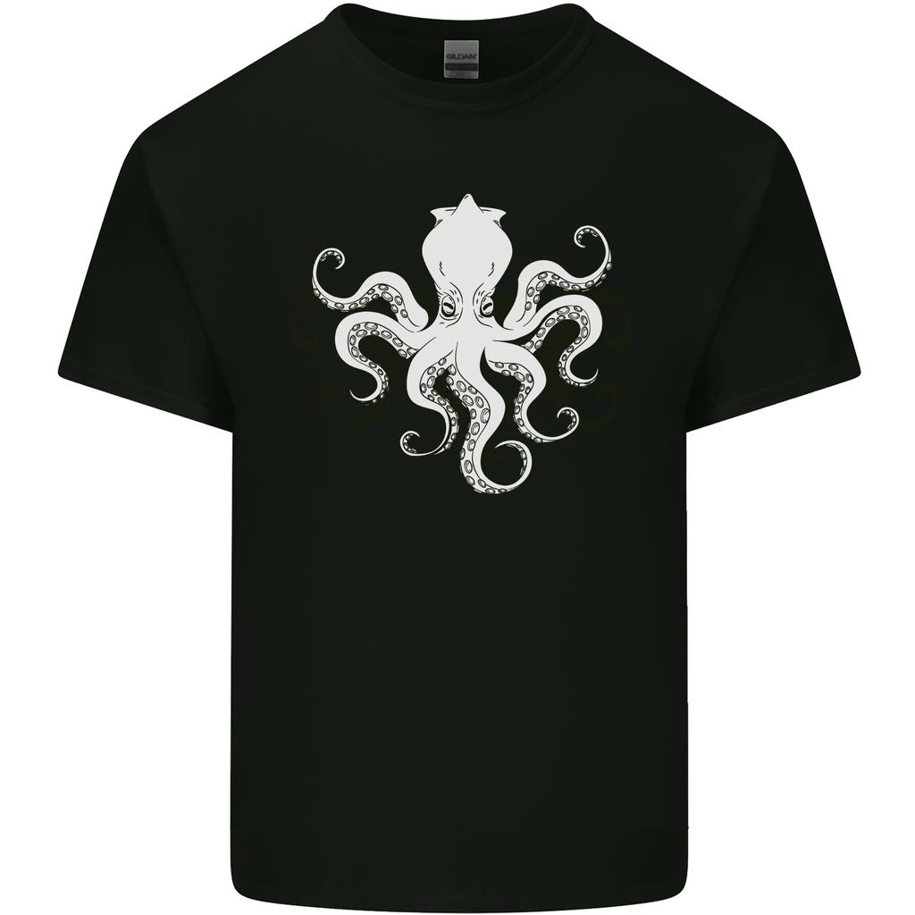Octopus Cthulhu Squid Kraken Scuba Diving Unisexs Light Cotton TShirt