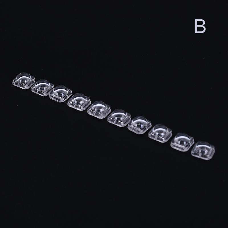 50Pcs Led Lens For 5050Smd 30 60 120 Degree Convex Optical Lens