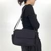 Women'S Nylon Mesh Messenger Bag Splicing Personalized Clamshell Shoulder Handbag