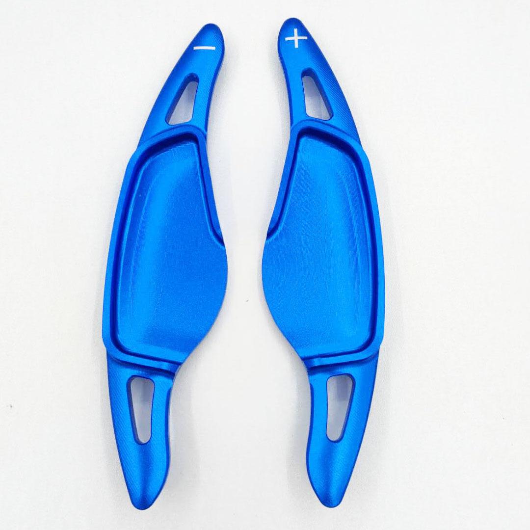 

Для BMW 5 Серії G20 G30 G38 7 Серії G11 G12 X4 F26 M5 F90 Подовжувачі пелюсток перемикання передач на кермі з алюмінієвого сплаву a-blue