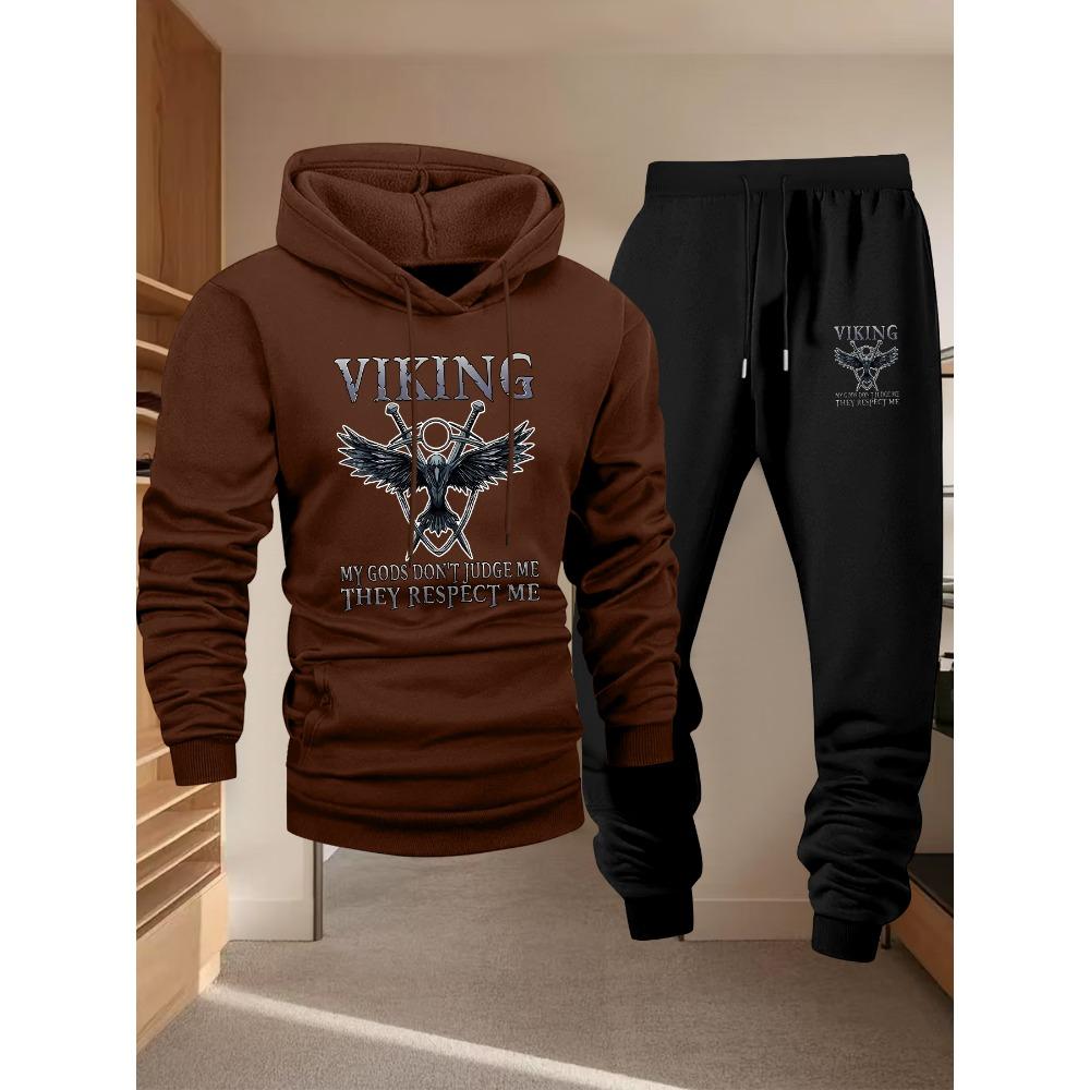 

Hoodie Paired with Drawstring Running Pants, Suitable for Sports or Outdoor Activities, Comfortable and Casual, Suitable for Jogging and Fitness S