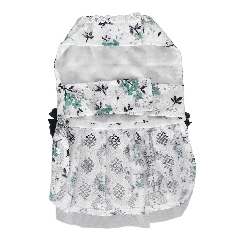 Cat Lace Dress Cute Flower Lightweight Fashionable Elegant Dog Skirt for Spring and Summer