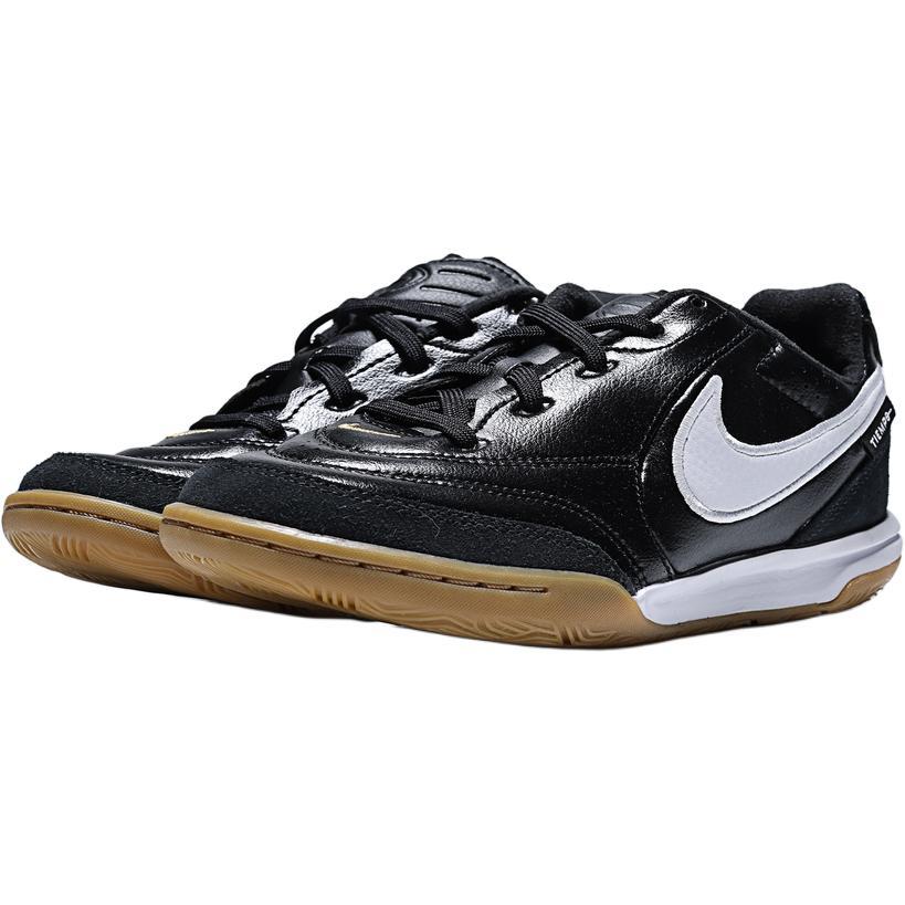 Nike Tiempo Streetgato Comfortable Versatile Low-Top Kids Soccer Shoes Kids Sneakers Black IB5039-010