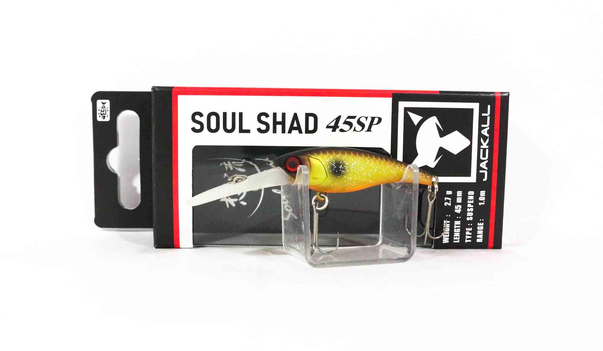 JACKALL Soul Shad 45SP Muddy Chart Fish Lure