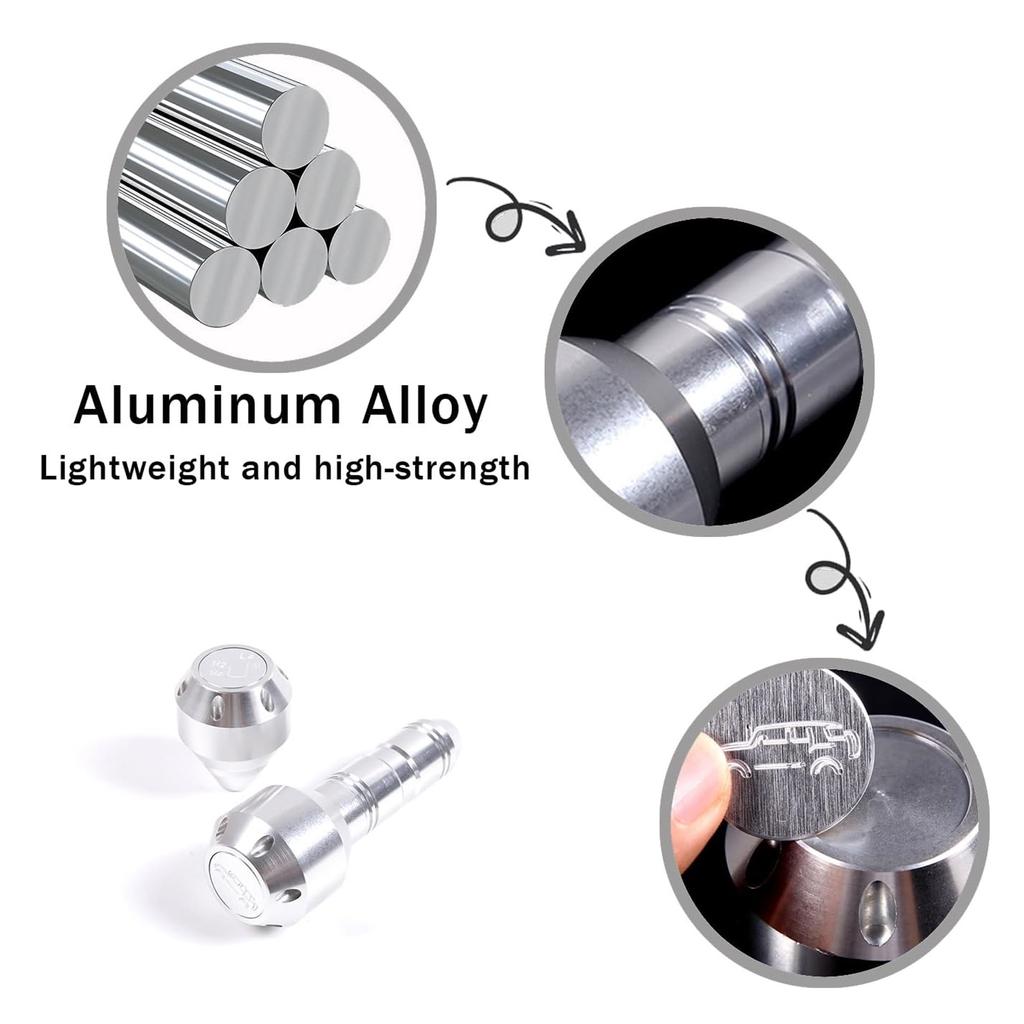 Car Gear Shifts Knob Replacement Auto Shifts Handle Lever Head Replacement Interior Decorations Car Spare for Car 07-21