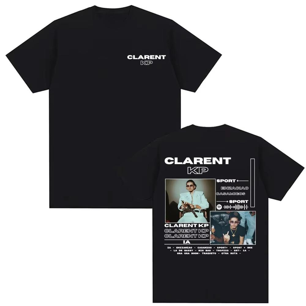 Rapper Clarent Kp Enzaciao Casamigos Album Tshirts Men Women Fashion Hip Hop Pop Music T Shirt pure Cotton Comfort Tshirt