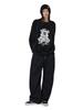 Opeunyadeu(Owai) Multi Dolly Hairy Knit - Black