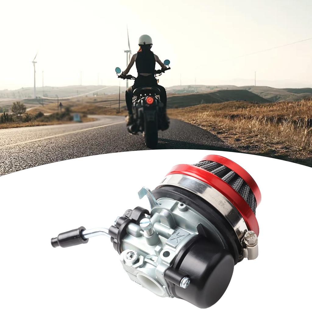 Carburetor 2-Stroke 49cc 66cc 70cc 80cc Mini Motorcycle Modification Air Filter Dirt Pocket Bike ATV Quad Go Kart Minimoto