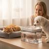 Cat Water Fountain USB Rechargeable Filter Waterer Silent Automatic Dog Water Dispenser For Indoor Home Kitten Dog