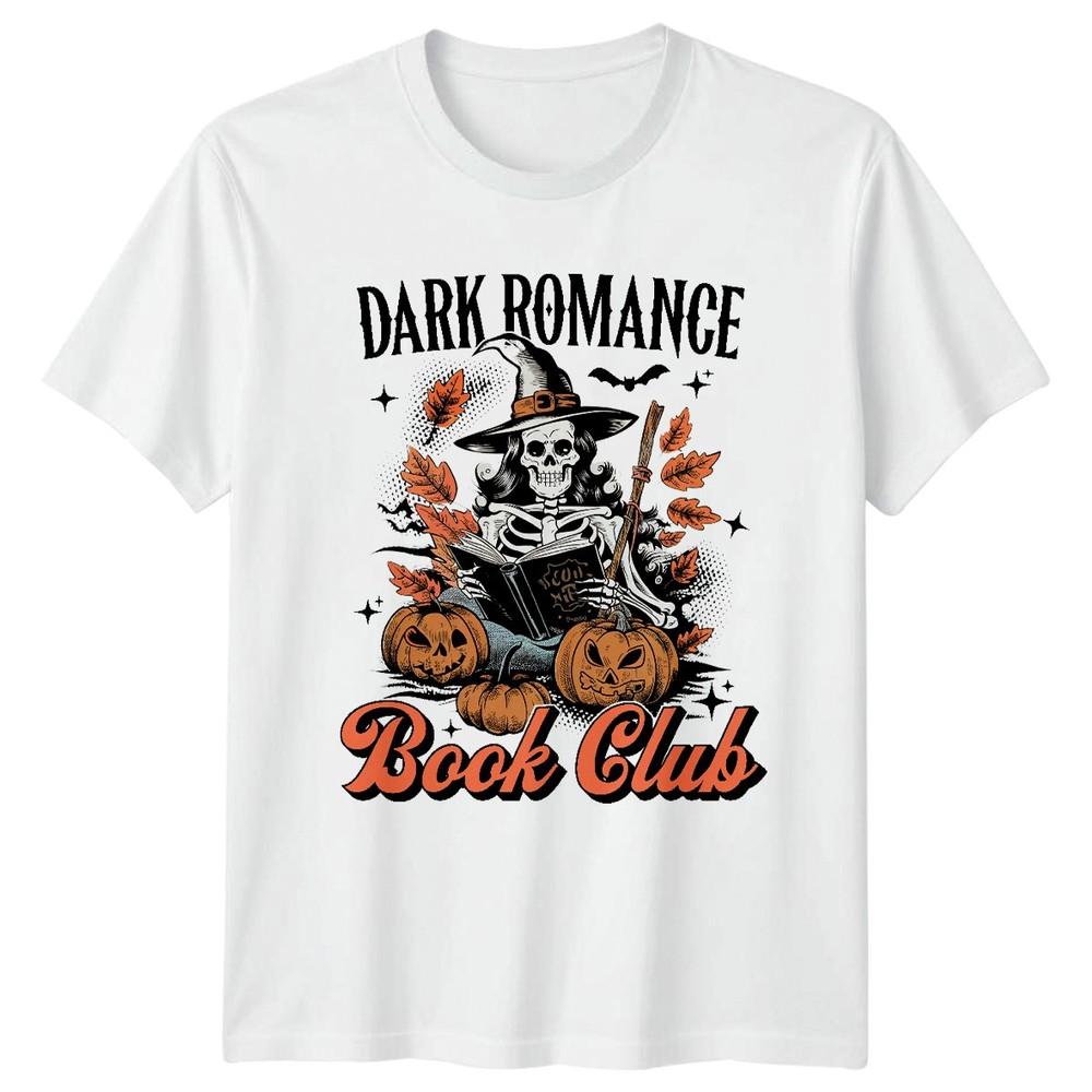 Dark RoUnisexce Book Club Halloween Reading Unisexs TShirt Unisexs Tee Graphic Top S