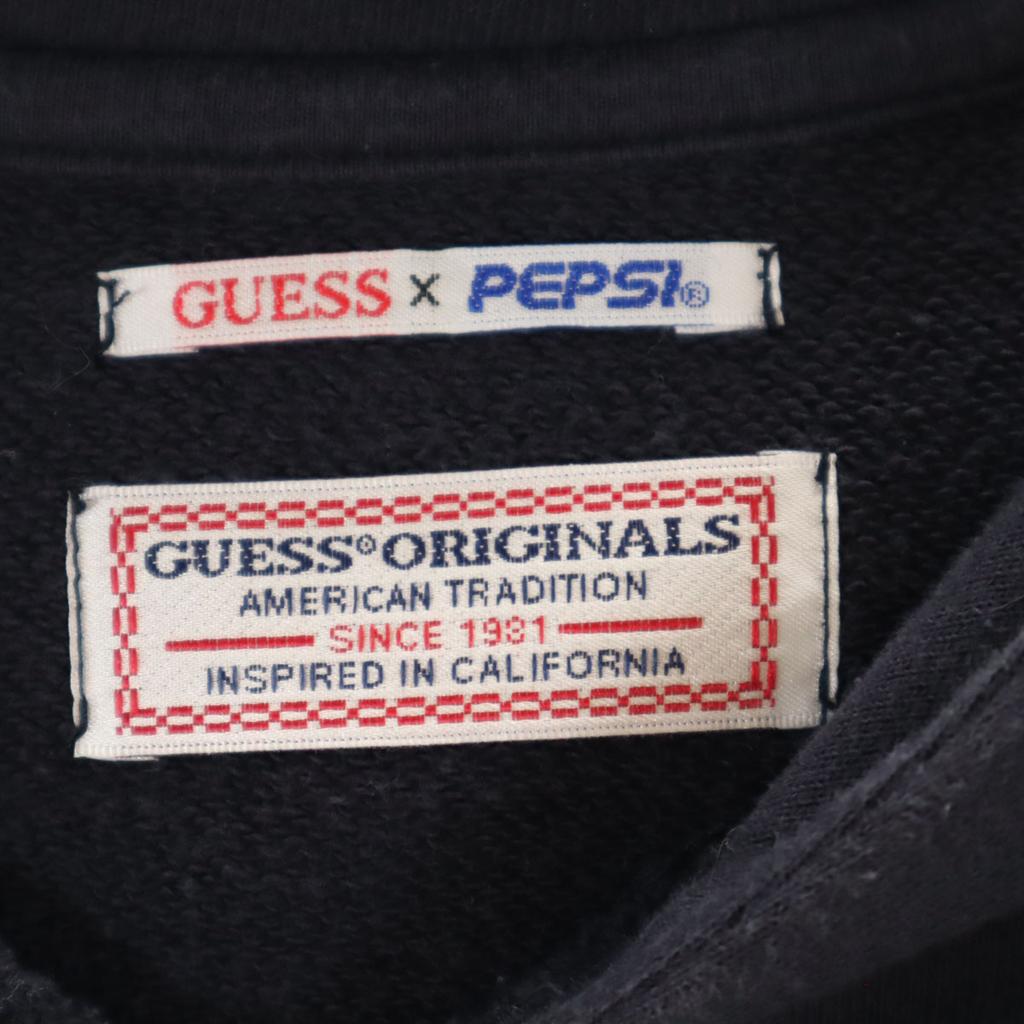 Guess X Pepsi Collaboration Long Sleeve Sweatshirts S X PEPSI Pullover Men's Used