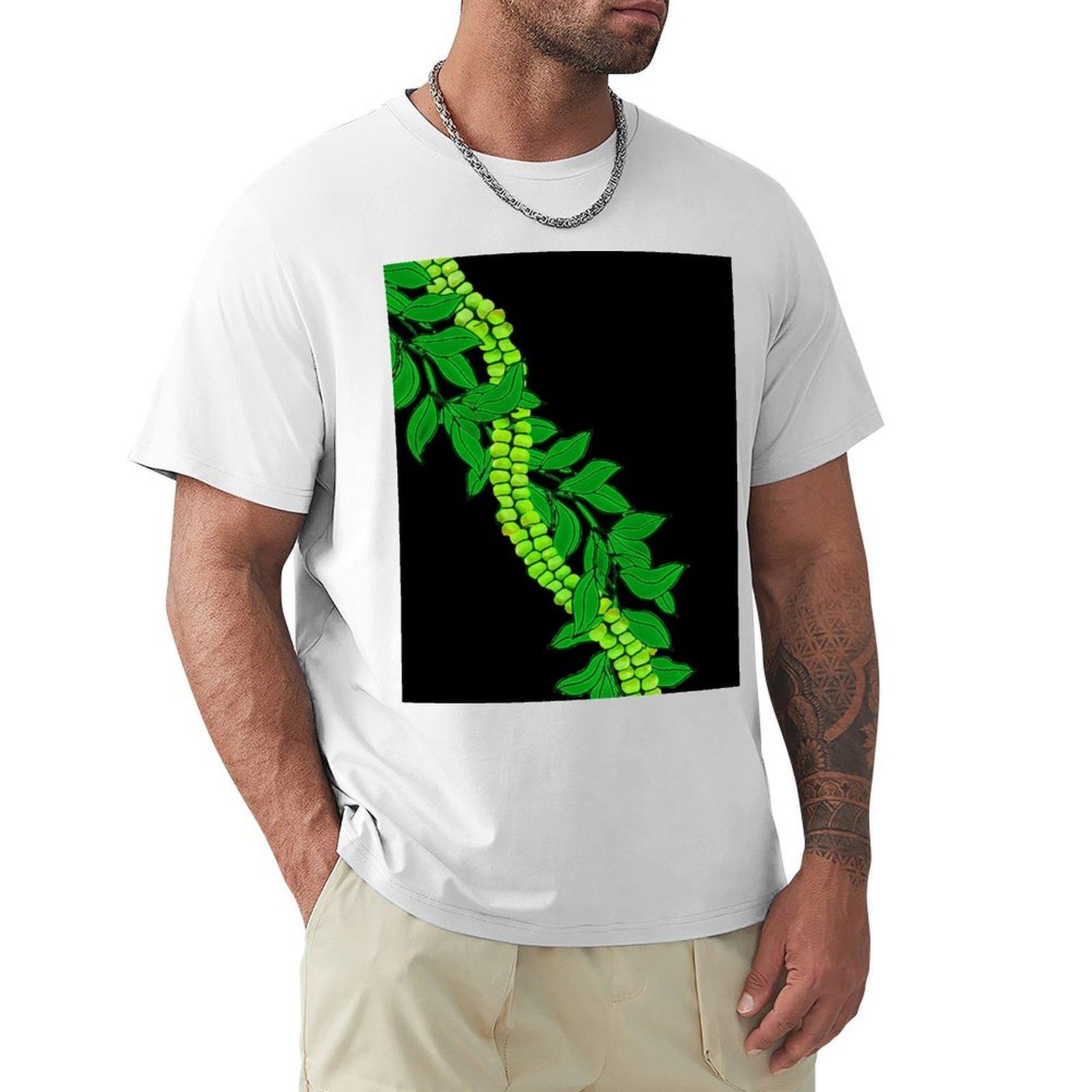 Maile and Mokihana TShirt quickdrying tshirts personalised summer 2025 oversized graphic tee mens graphic tshirts funny S