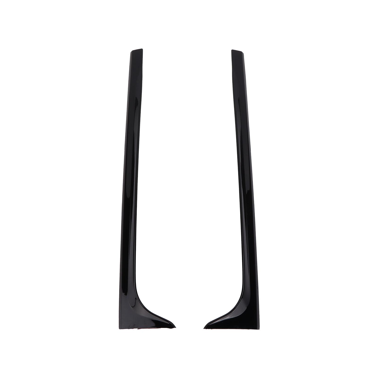

2pcs Rear Window Side Spoilers Canards Wing Accessory Replacement for MK5 2011‑2017