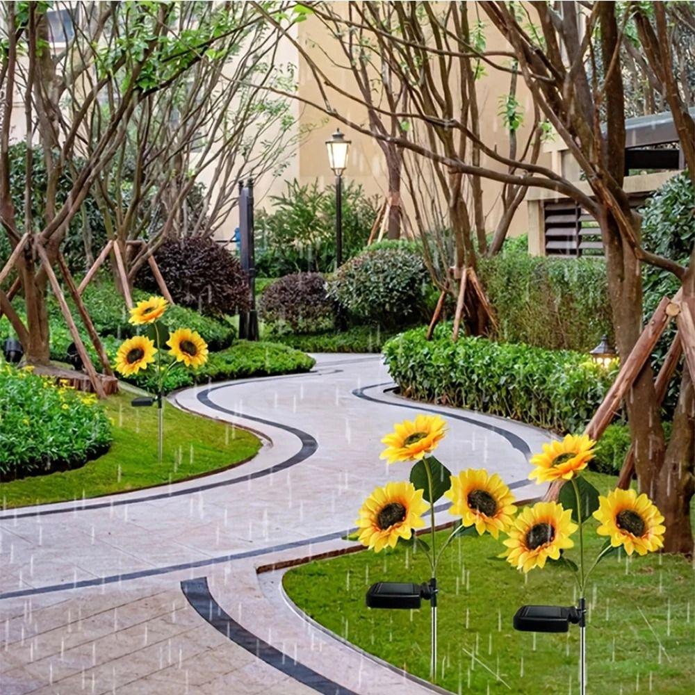 Artificial Night Lights Simulation Landscape Lamp Home Decoration Flower Light  Home