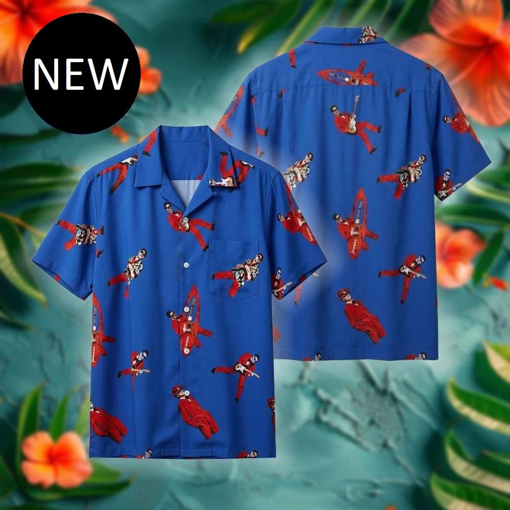 Masayoshi Takanaka Super Takanaka World Live 2026 Tour Summer Hawaiian Shirt L