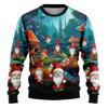Santa Ugly Christmas Sweaters Unisex Clothing Gnome & Snowmans Mens Sweater Xmas Holiday Crew Neck Pullovers Women Sweatshirts