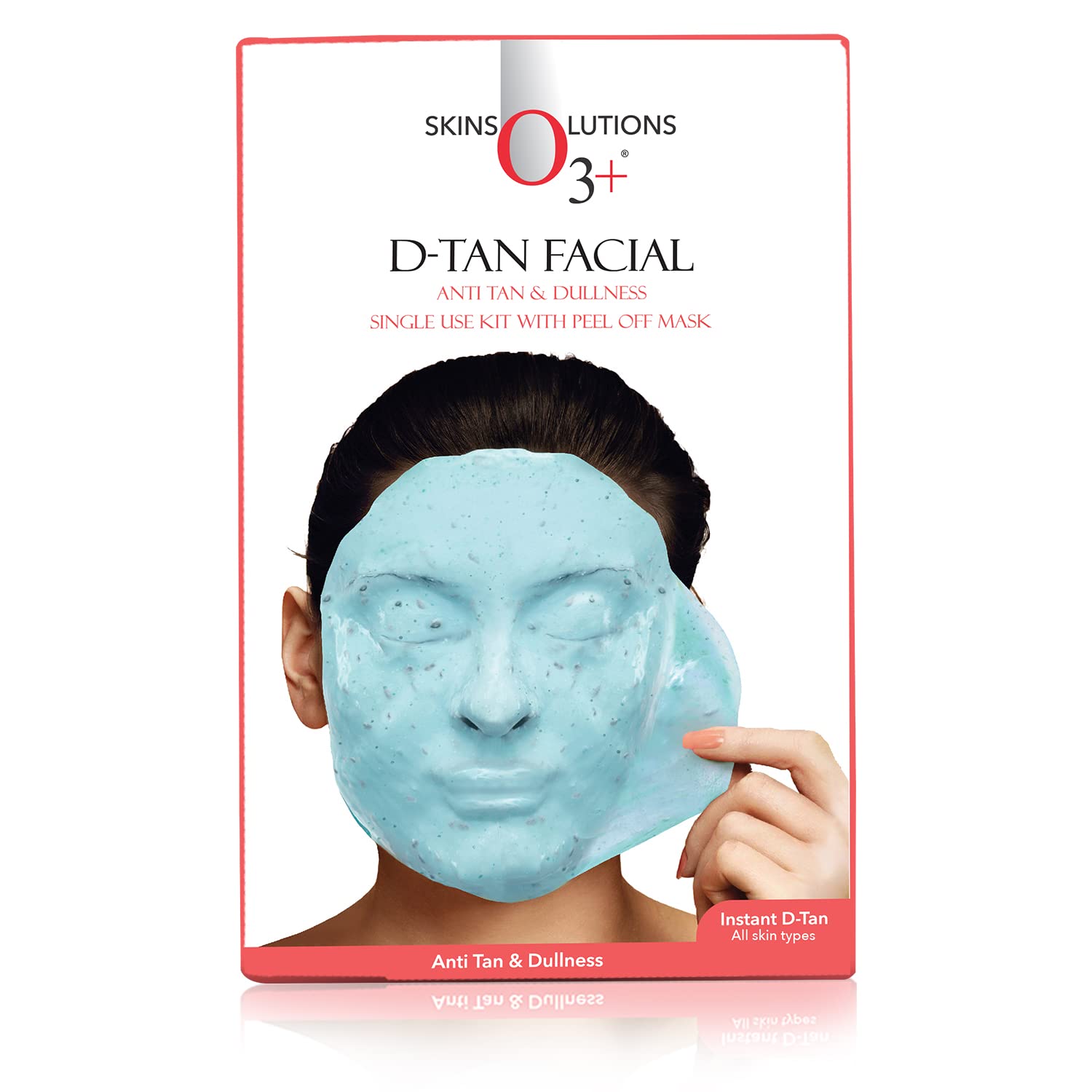 

O3+ D-TAN Facial Kit 45 g with Peel Off Mask Pack of 1 for Tan Removal Pigmentation & Skin Brightening