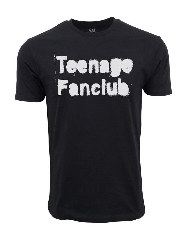 1994 Teenage Fan Club Stencil Rar Black TShirt S