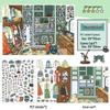 Infeel.Me My Little House 3D Scenery Stickers - Miniature Two-Layer Quiet Book Series