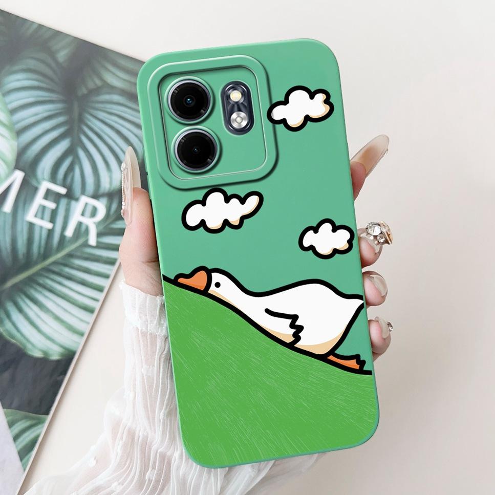 2024 For Infinix Hot 50i Case HoT50i Shock Proof Black Silicone Soft Phone Case For Infinix Hot 50i 50 i X6531 Back Cover Fundas