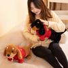 Super Cute Plush Dachshund Dog Body Soft and Perfect for Soothing Soothing Soft Back Perfect As a Gift for or Pillow, Lifelike, Fluffy, Sleep,