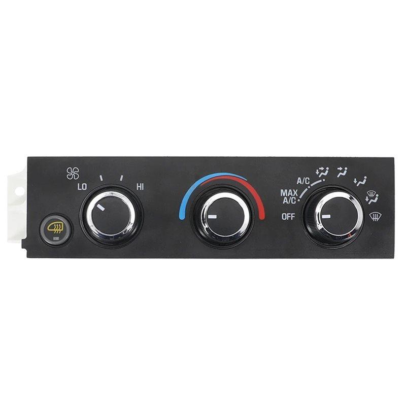 AC Heater Climate Control Module AC Heater Control Panel Switch For GMC Savana