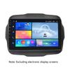 Car Radio Fascia for Jeep 2016-2020 Android Screen Multimedia Navigation Frame Durable Plastic Replacement Dashboard Trim