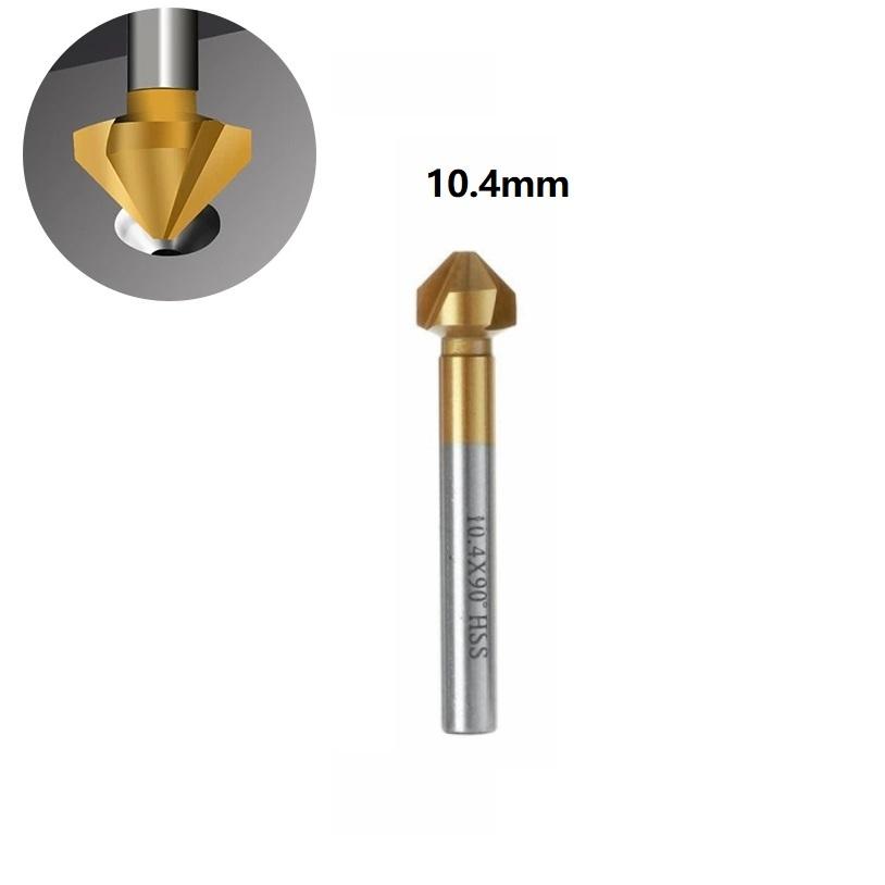 Chamfer Cutter Countersunk Drill 3 Flute 6.3/8.3/10.4/12.4/16.5/20.5mm