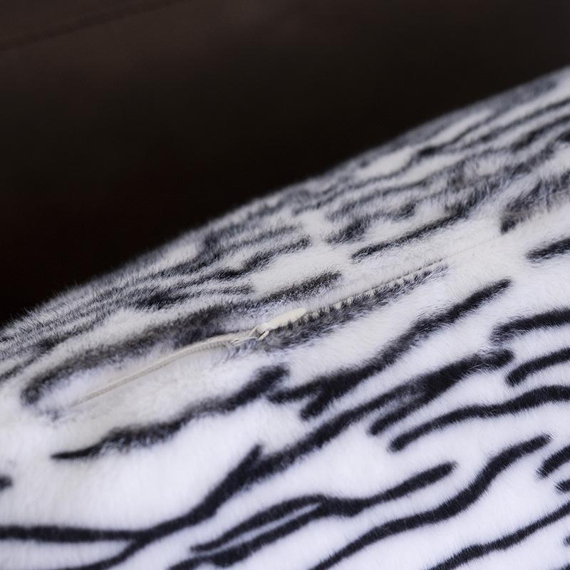 Leopard Print Soft Plush Pillow Cover Home Decor Pillow Cover Living Room Sofa Cushion Cushion Cover