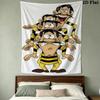 Lucky Luke Wall Tapestry Aesthetic Wall Hanging Printed Fabric Blanket Decorative Tapestries for Bedroom Living Room Home Decor