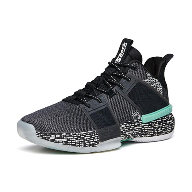 Anta Impact 1 KT Wear-Resistant Slip-Resistant Low-Top Performance Basketball Shoes Men's Black Gray Sneakers 112131605-2