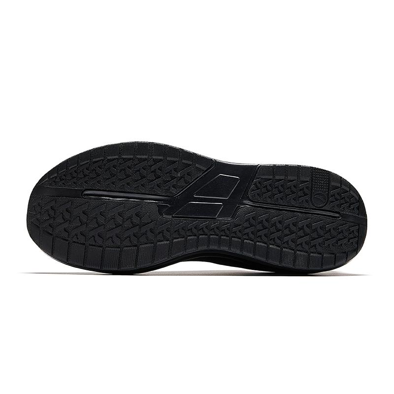 Anta Textile, Synthetic Leather Low Top Training Shoes Men's Basic Black 112547718-1