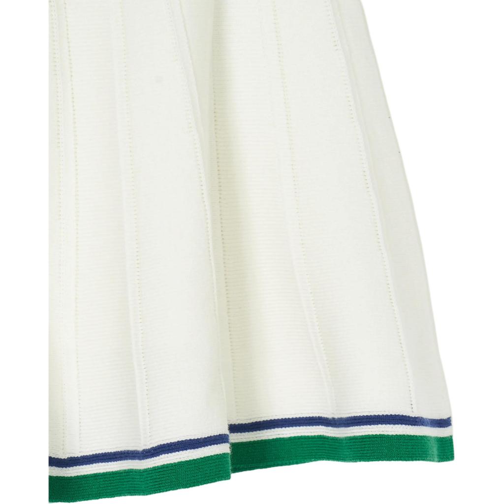 New MLB New York Yankees Casual Short Skirts Women's Cream White 3FSKV0343-50CRS