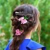 Rhinestone Retro Duckbill Hair Clip Sparkly Hairdressing Accessories Decorative Alligator Clips for Women's Hair Styling Party