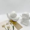 Fun Crafts Angel Statues Sculpture Modern Ceramic Angel Ornamen  Living Room Desktop