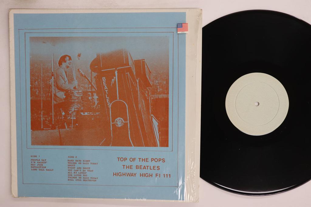 LP Record BEATLES Top Of The Pops 111 HIGHWAY HIGH FI 1974 US Rock Used