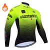 2026 NOWY Zimowy Polarowy Rowerowy Koszulka Długi Rękaw Rower Odzież Rowerowa Termiczna Ubrania Rowerowe Invierno Maillot Ropa Ciclismo