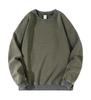 Women's Heavyweight Washed Hooded Sweatshirt, Loose Fit, Solid Color, No Drawstring, American Style, Long Sleeve, Versatile Base Layer