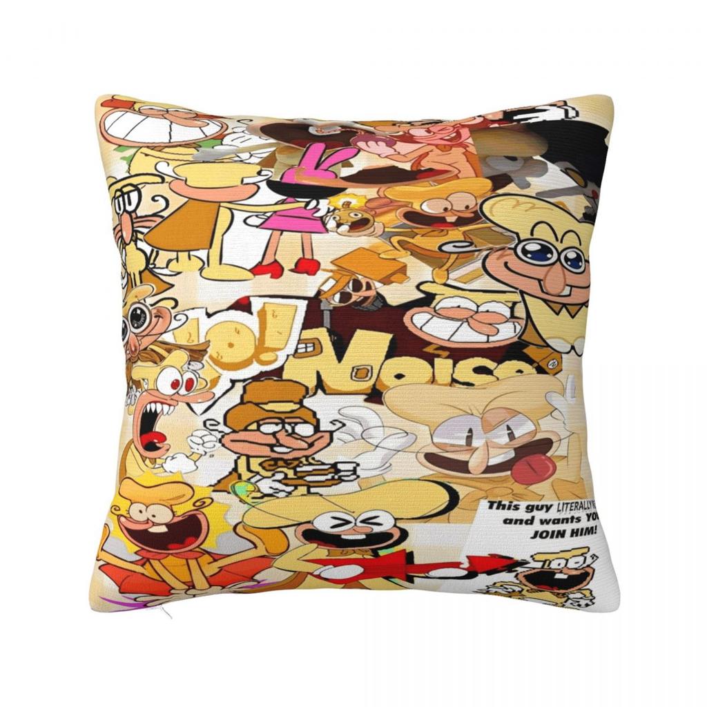 Pizza Tower Game Lover Pillowcases Accessories Printing Cushion Cover Throw Pillow Cover Seater Decorations Square Multi Size
