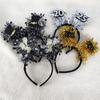 Black Gold 2025 New Year Headbands Wear-resistant Cosplay Headbands  Costume Party Accessories