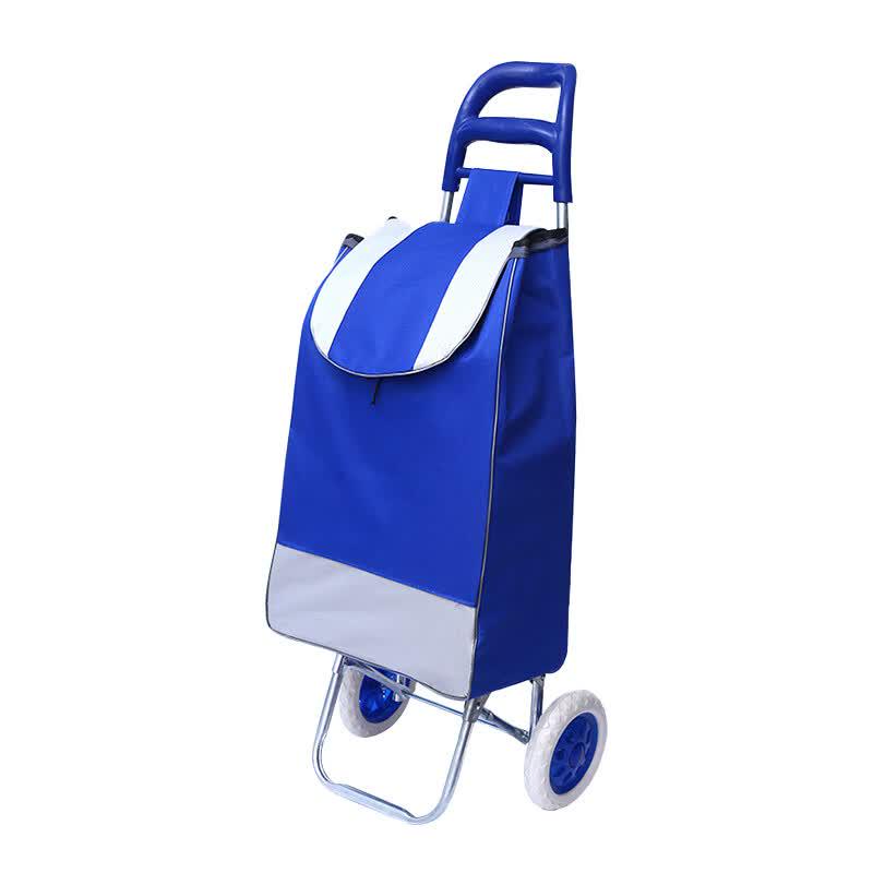 Portable Single-Wheel Shopping Cart