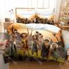 Fashion The Croods A New Age Bedding Set Single Twin Full Queen King Size Bed Set Kids Bedroom Duvetcover Sets Bed Sheet Set