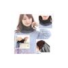 [BERUKO] 100% silk neck warmer tulle net neck scarf neck cover sun protection UV protection (NO-2)