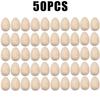 Realistic Wooden Easter Eggs DIY Graffiti Simulated Egg Handmade Holiday Decor Craft for Home Festival Design