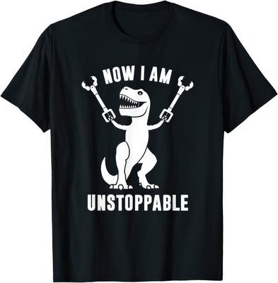 Ora Sono Inarrestabile T Rex Dinosauro Tirannosauro T-Shirt