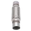 2.5x12in Car Exhaust Flexi Pipe Stainless Steel Particle Filter Repair Replacement